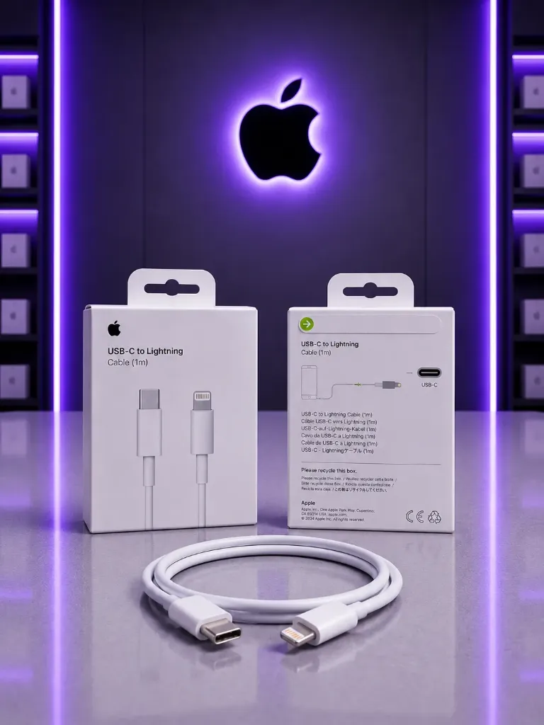 Cable USB-C a Lightning Original Apple 1 metro